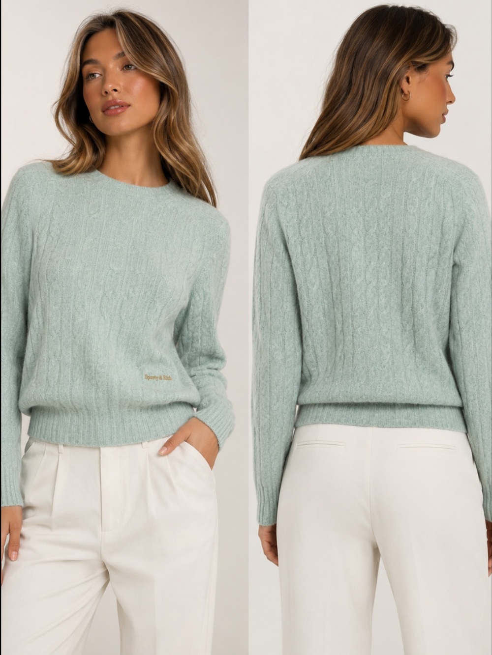 Sporty & Rich Wool Sweater - Picture 7 of 7